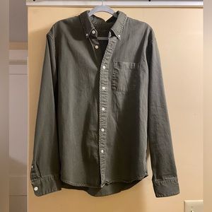 Abercrombie & Fitch Button Down: Green